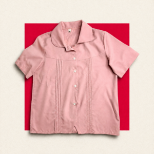 Blush Pintuck Blouse