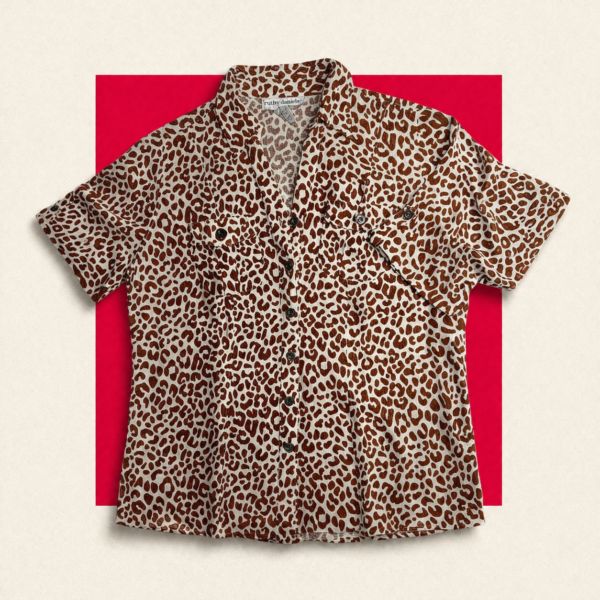 Wild Leopard Utility Shirt