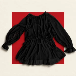 ChatGPT Image Jul 21, 2026, 01_58_52 PM Black Sheer Beaded Peasant Blouse